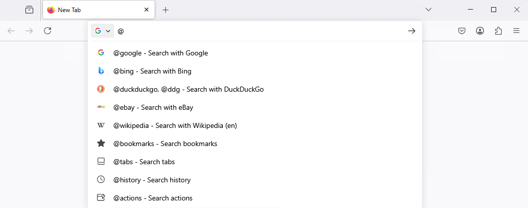 Screenshot of the feature